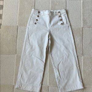 Ann Taylor Loft High rise wide leg sailor jeans size 30
